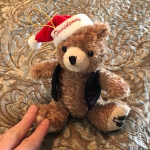 Harley Davidson Teddy Bear Ornament or Stuffed Toy